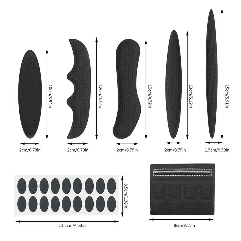 Kit di cuscinetti interni per casco da ciclismo spugna di rivestimento sigillata per bicicletta moto caschi da bicicletta morbidi imbottitura di ricambio imbottitura in spugna