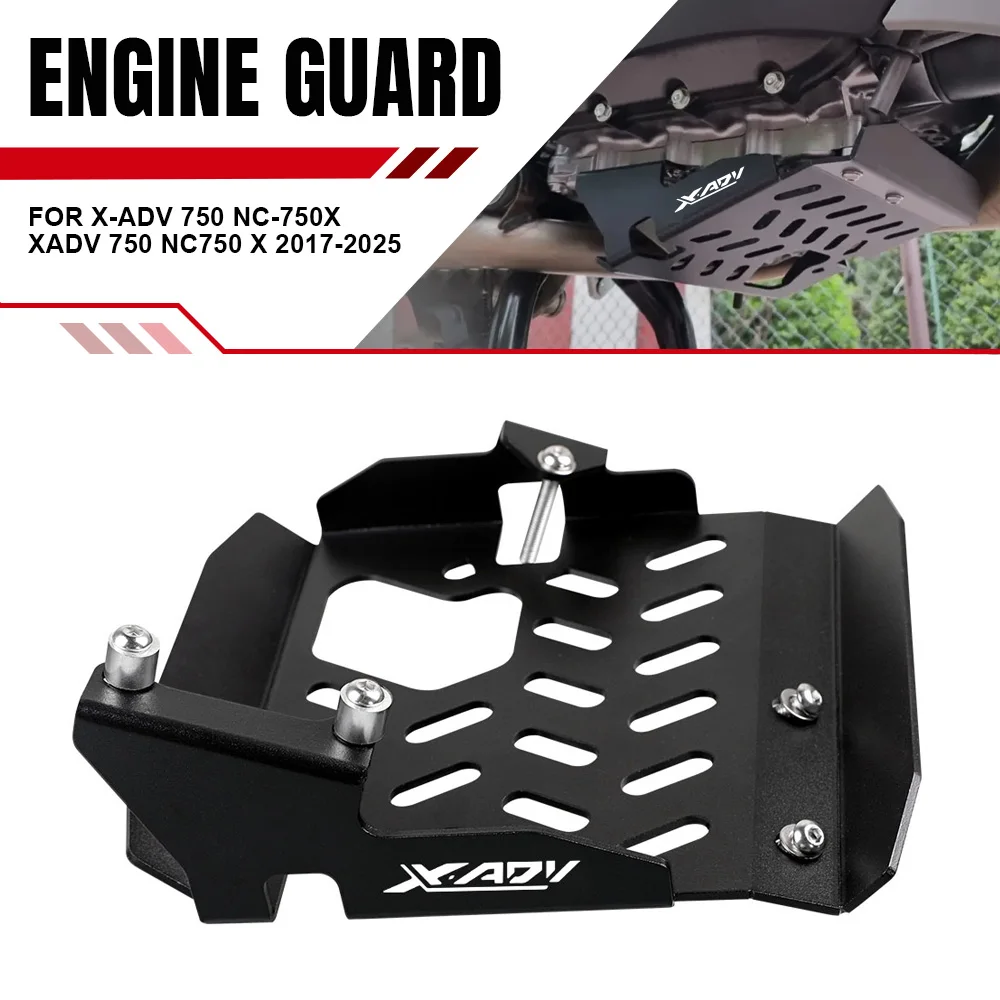 

2025 New Motorcycle Skid Plate Engine Guard Chassis Protection Cover For HONDA X-ADV 750 NC-750X XADV 750 NC750 X 2017-2020-2024