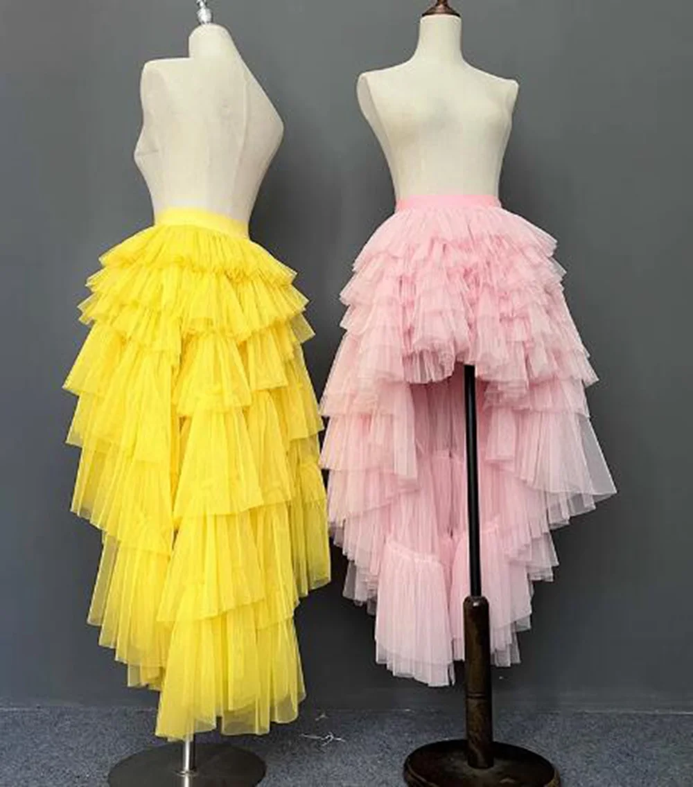 

Lolita Steampunk Layered Lolitas Cover Up Skirt For Women Party Mermaid Overskirts