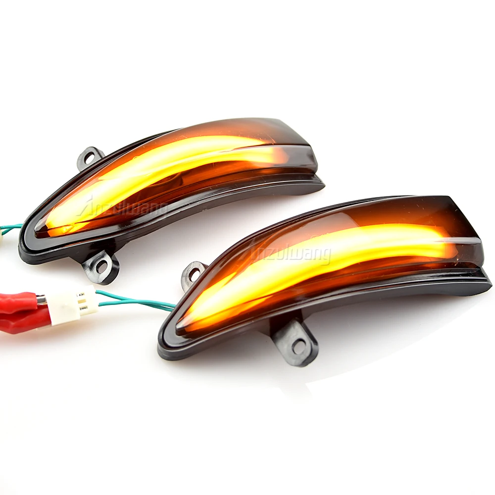 2pcs Dynamic blinker For Nissan Tiida Pulsar C13 Altima Teana L33 2013 2018 Sylphy Sentra B17 LED Turn Signal Light Mirror arrow