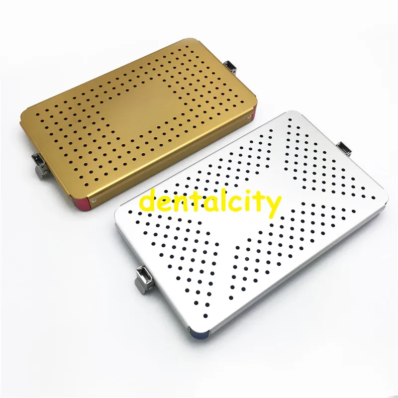 Disinfection tray box Single layer Sterilization box for Ophthalmic/dental surgical instrument