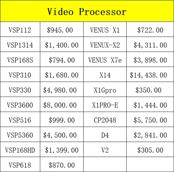 Conmutador de vídeo LED continuo RGBLink VSP3600
