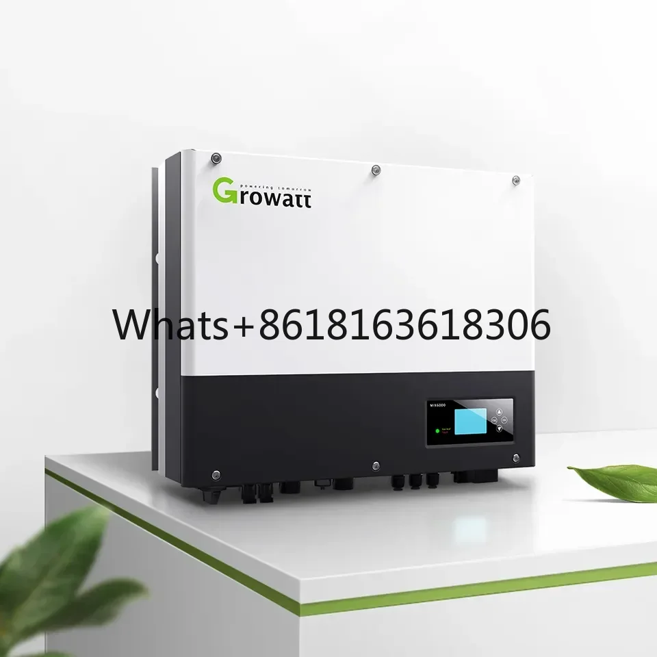 Growatt High Efficiency Dual Mppts Hybrid inverter  3-6kw Single Phase  Solar Inverter 5KW