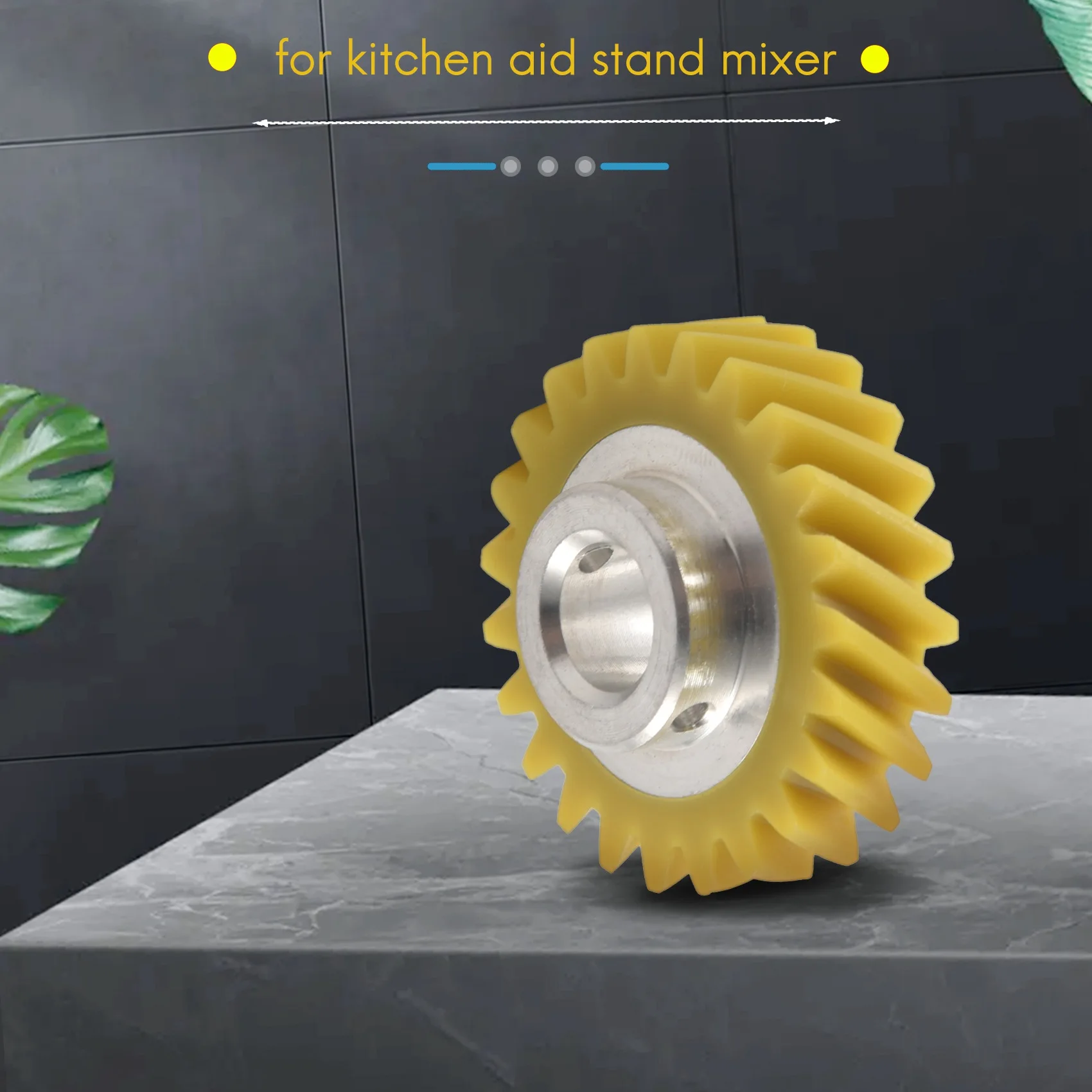 ว 10112253   ชิ้นส่วนทดแทนเกียร์หนอนผสมเหมาะอย่างยิ่งสําหรับเครื่องผสม KitchenAid-แทนที่ 4162897 4169830   เอพี 4295669