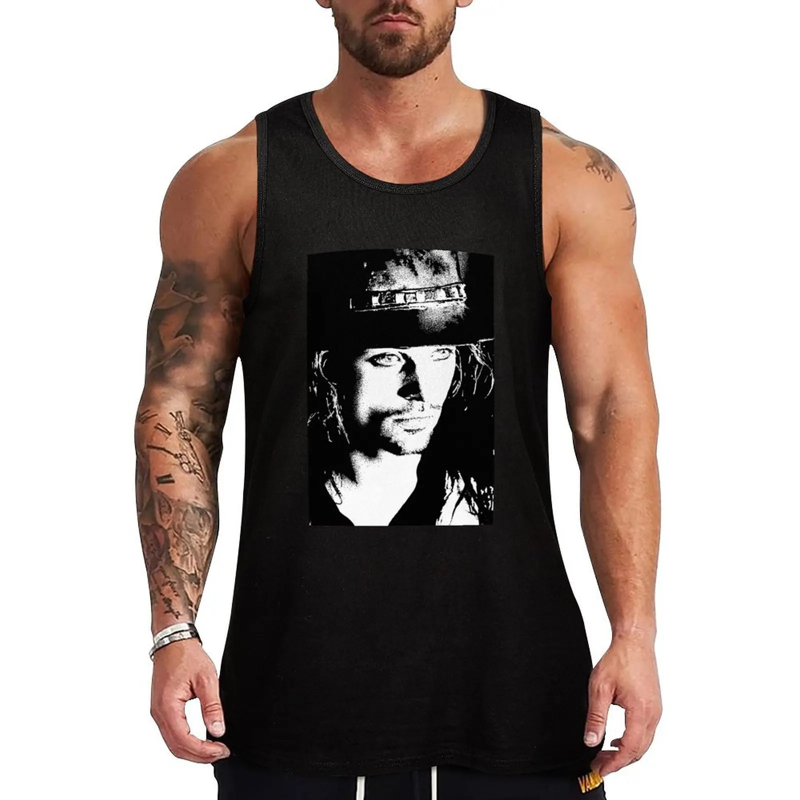 

Carl McCoy (FOTN Fan Art) Tank Top Sports shirt man bodybuilding t shirt gym clothes for man
