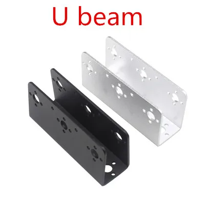 Servo Bracket For Robot Arm Humanoid Standard Servo Bearing Bracket To DIY Kit Robotic Part Accessory Platfrom U Beam Long Stent