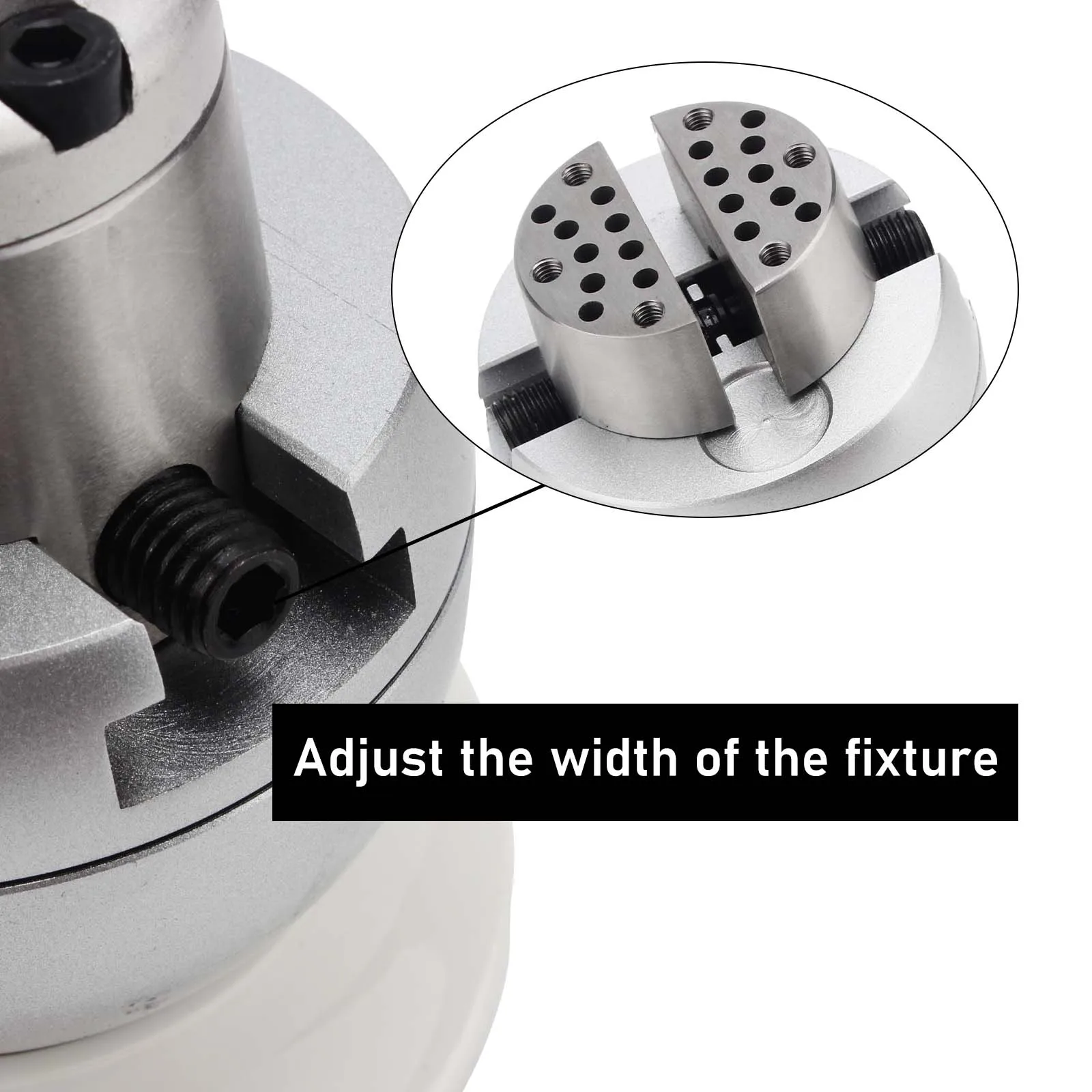 Ranlraka Mini Jewelry Engraving Ball Vise Set 360° Rotating Base Clamp Accessories for Stone Setting Watch Repair Equipment Tool