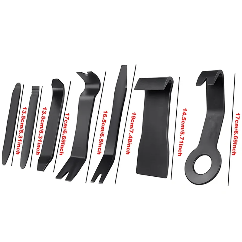 5Pcs/8Pcs Car Universal Trim Removal Tool Kit Applicable DVD Repair Tool Dashboard Removal Tool Interior Trim Panel Removal Set