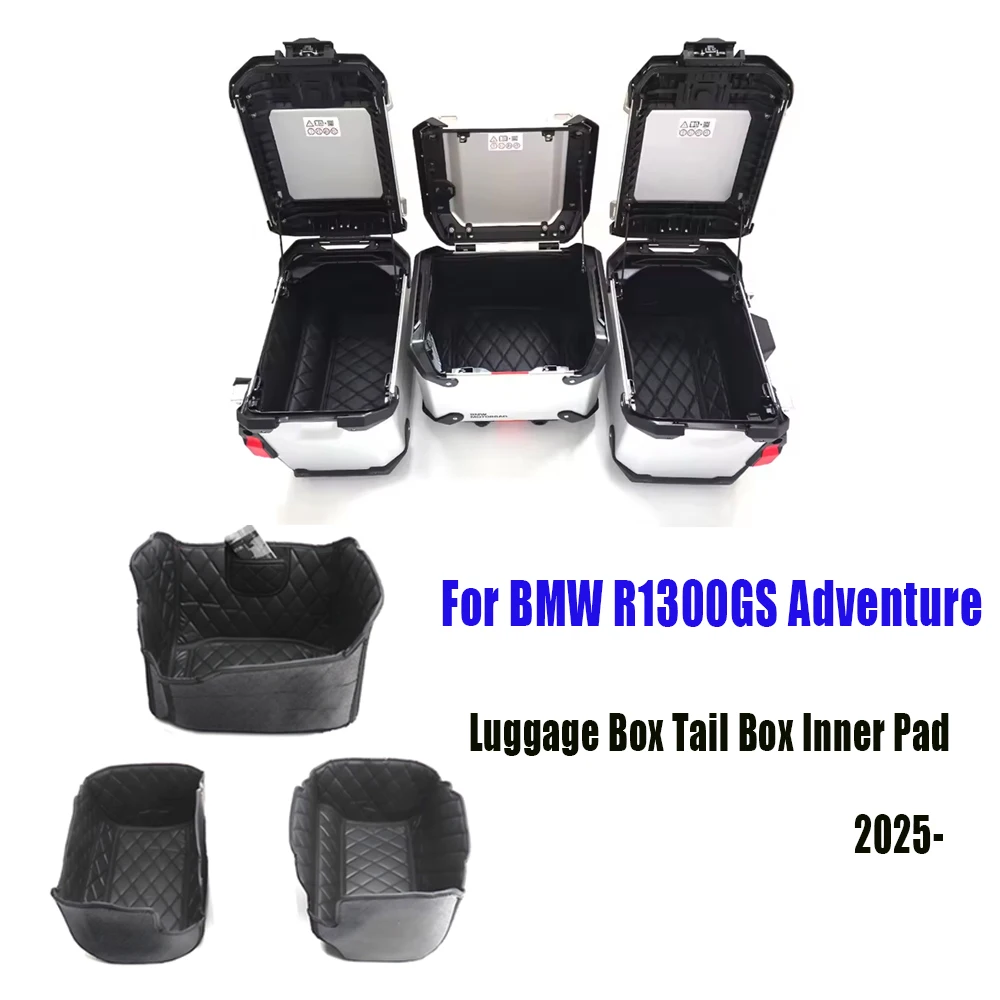 

For BMW R1300GS ADV 2024-2026 Rear Luggage Top Box Side Case Inner Container Bag Cover Saddlebag R 1300 GSA GSA1300