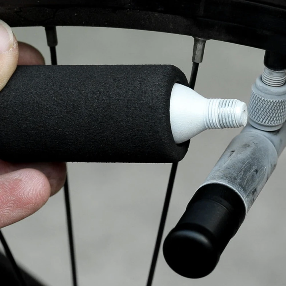 

6pcs Bike Inflator Covers Lightweight Portable Waterproof Dustproof Black Tire Pump Accessories for Cycling Bike Pump Cover