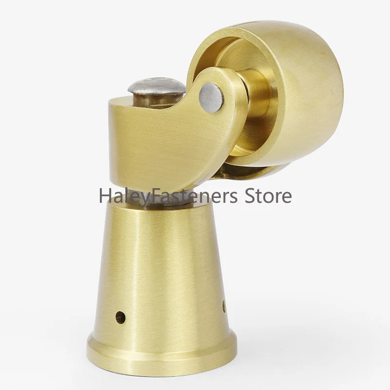 1/4PCS Multi-Size Universal Round Cup Caster Wheels Brass Heavy Duty Furniture Legs Wheels For Sofa Chair Cabinet Piano Table