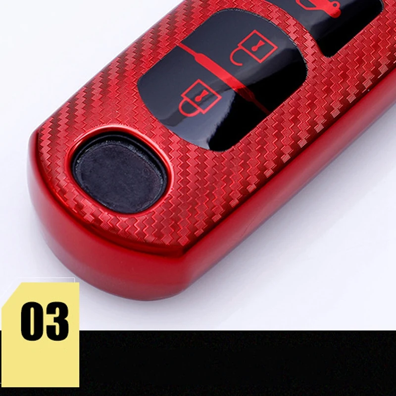 Funda de TPU suave para llave de coche, protector para Mazda 2, 3, 5, 6, CX-3, CX-4, CX-5, CX-7, 2014, 2016, Atenza, Axela, 2015