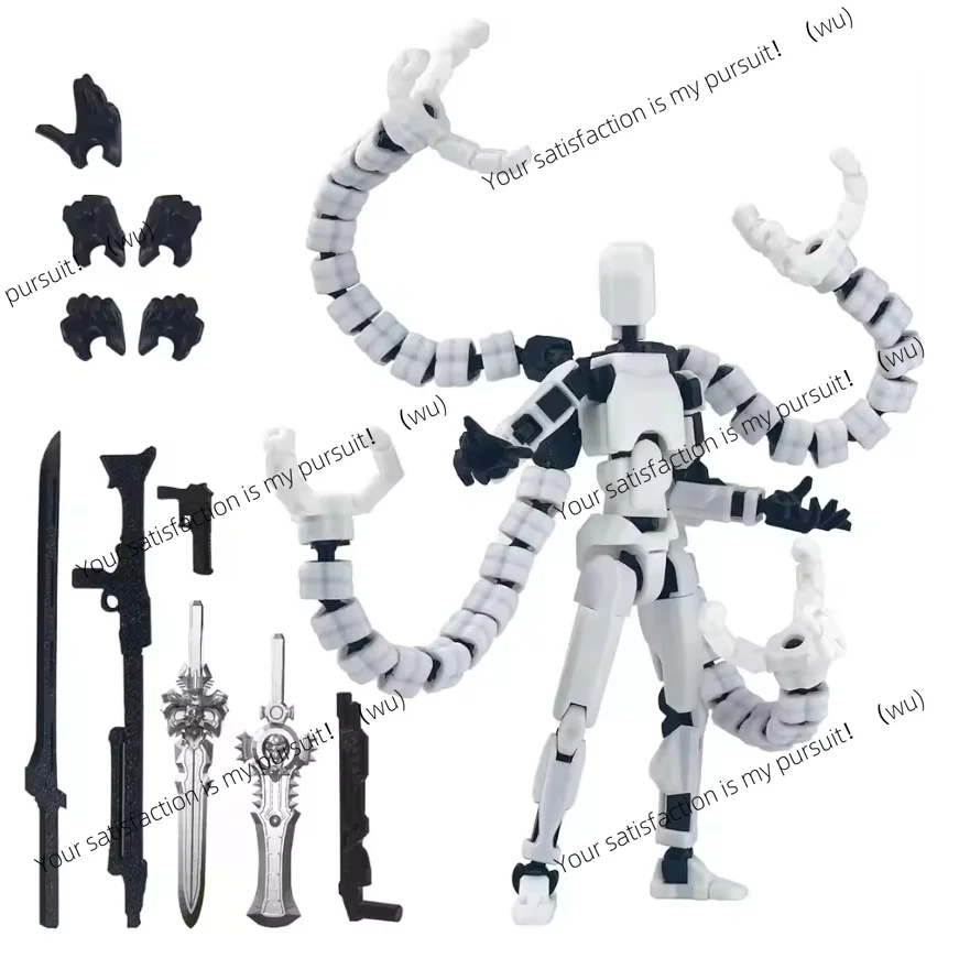Lucky doll T13 joint movable 3D printing doll DIY ornament (doll assembly is completed)
