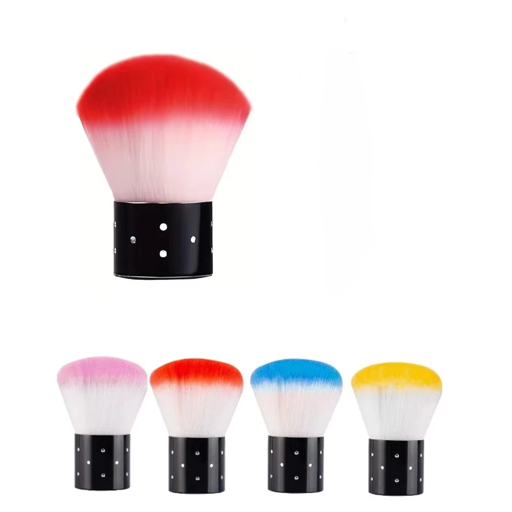 1pcs Professionals Nails Art Mushroom Brush Cleaner Dust Cleaning Brush Soft Nail Art Brush Manicure Cleaning Tools