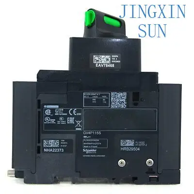 TeSys GV4 3P 115A Motor Circuit Breaker Icu 100kA Thermal Magnetic Everlink Terminals