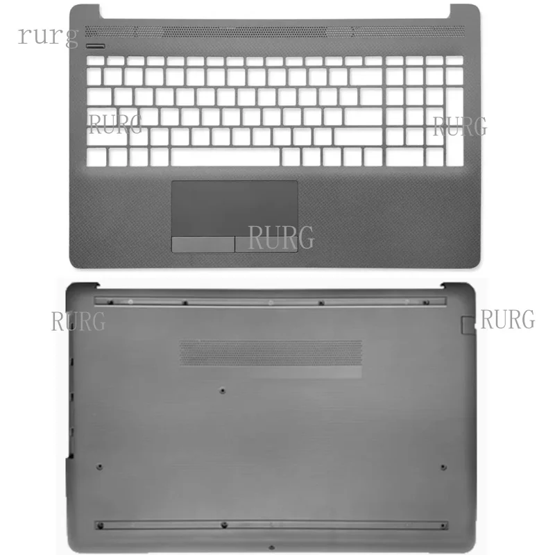 R+ New FOR HP 15-DA 15-DB DX TPN-C135 C136 250 255 G7 Upper Case Palmrest / Bottom Case