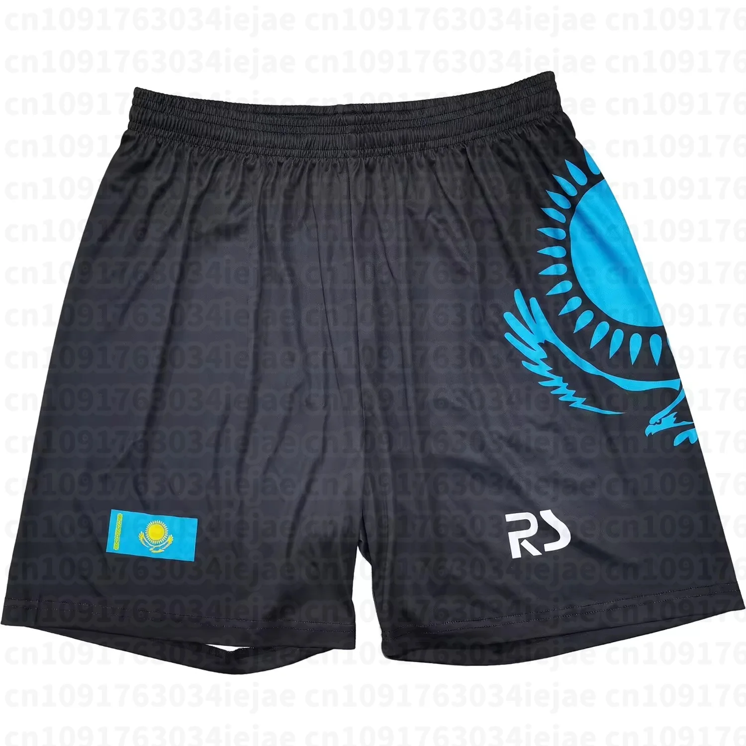 United World Wrestling Herren Kinder Kampfshorts Schnelltrocknend Atmungsaktiv Schwarz-Weiß Farbverlauf Druck Sportliche Trainingsshorts MMA Boxen – Detail 8
