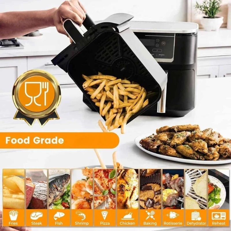 Metal for Double Basket Cooker Family Cooking A2BB