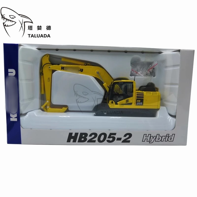 For Komatsu Alloy PC200-10 PC220-10 PC210LC-10 HB205-2 Excavator Model 1:50 Scale Model