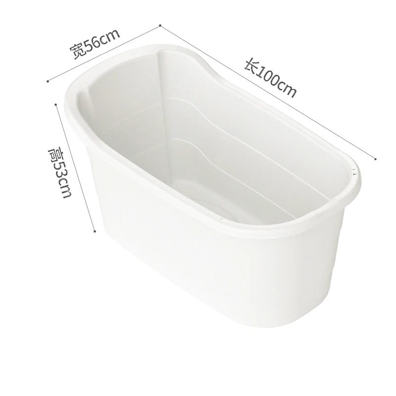 Portable Lavacabezas Acrylic Toilet Elderly Large Family Pool Hot Tub Outside Goods Pedicure Foot  Bath Half Body Bathtub