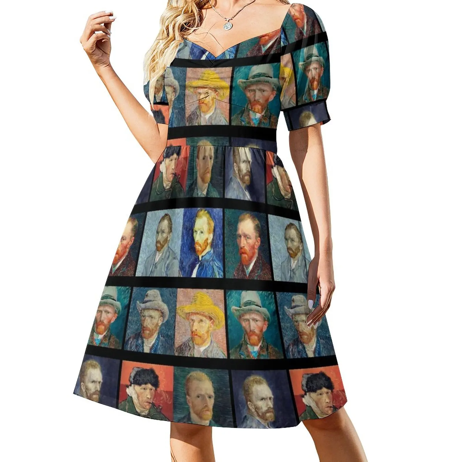 

Vincent van Gogh's Self-Portrait | Van Gogh Dress elegant women's dresses for wedding Women dresses summer