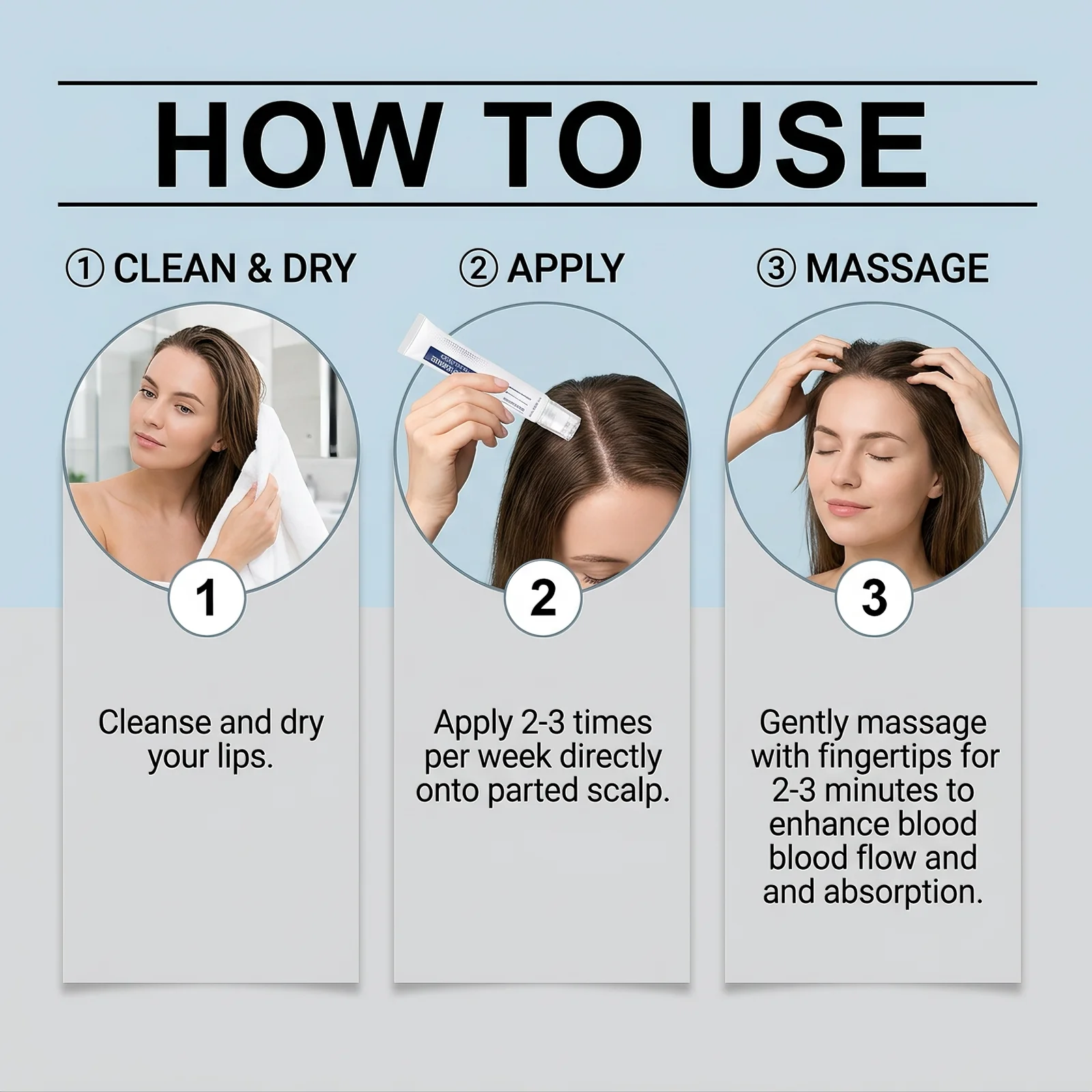 Scalp Nourishing Essence Boost Hair Growth Repair Damaged Scalp Strengthen Hair Root Optimize Scalp Condition Boost Hair Density