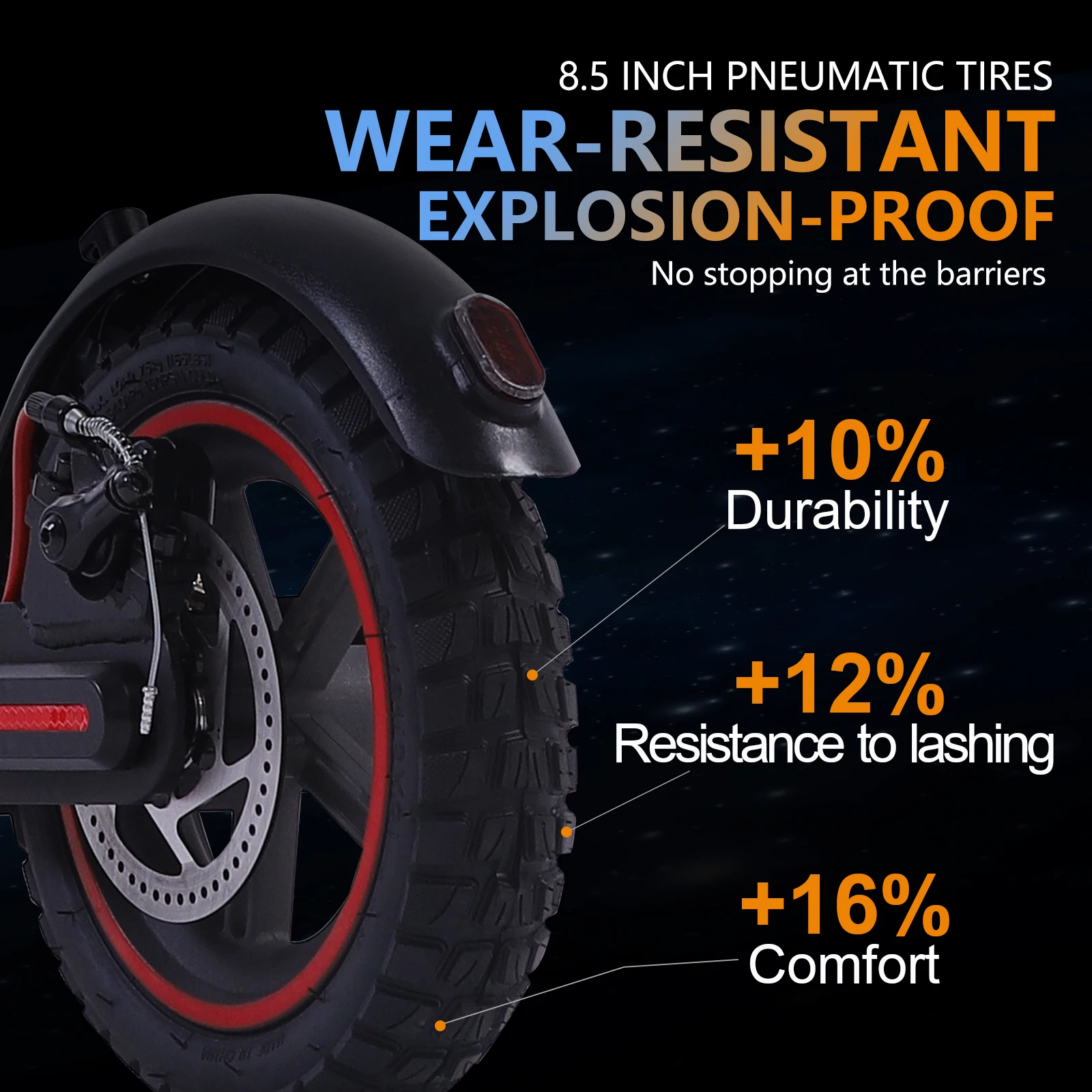 J03Pro سكوتر كهربائي بمحرك 350 وات، بطارية 36 فولت 10.4 أمبير، مناسبة للمراهقين، سكوتر كهربائي سهل الحمل، إطار مقاوم للاهتراء 8.5 بوصة