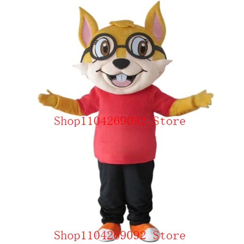 

Brown Plush Squirrel Mascot Costume Animal Cartoon Birthday Character Party Cosplay Costume Custom Furry Fancy Dress Halloween
