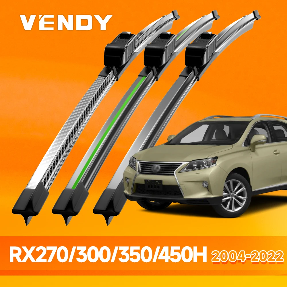 2x Für Lexus RX270 RX300 RX350 RX450H 2004-2022 Frontscheibe Wischer Klingen Windschutzscheibe Fenster Zubehör 2005 2014 2016 2020