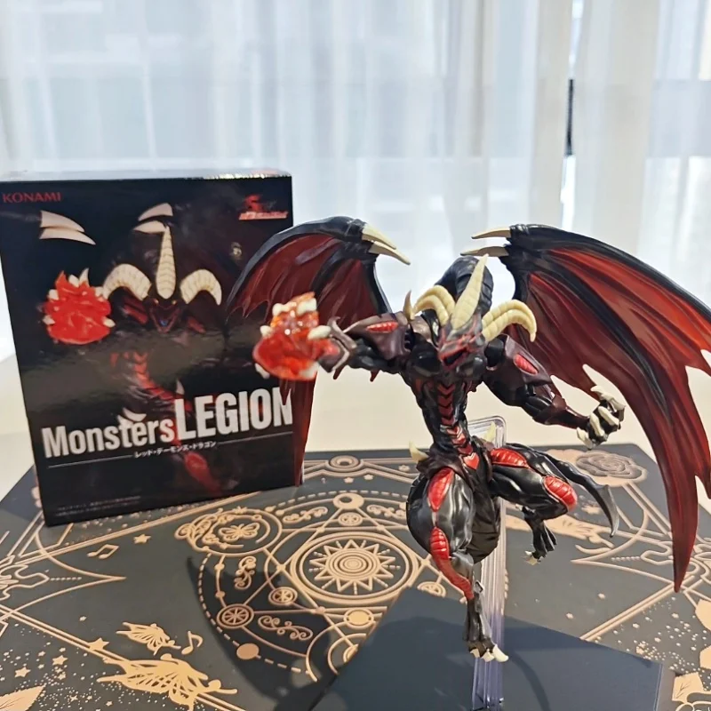 

Original Monsters Legion Yu-Gi-Oh! Red Dragon Archfiend Action Figure Anime Pvc Model Collectible Toys Desktop Ornament In Stock