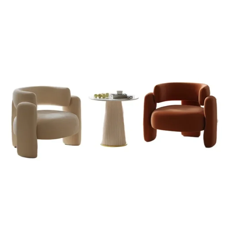 Cream Single Sofa Chair