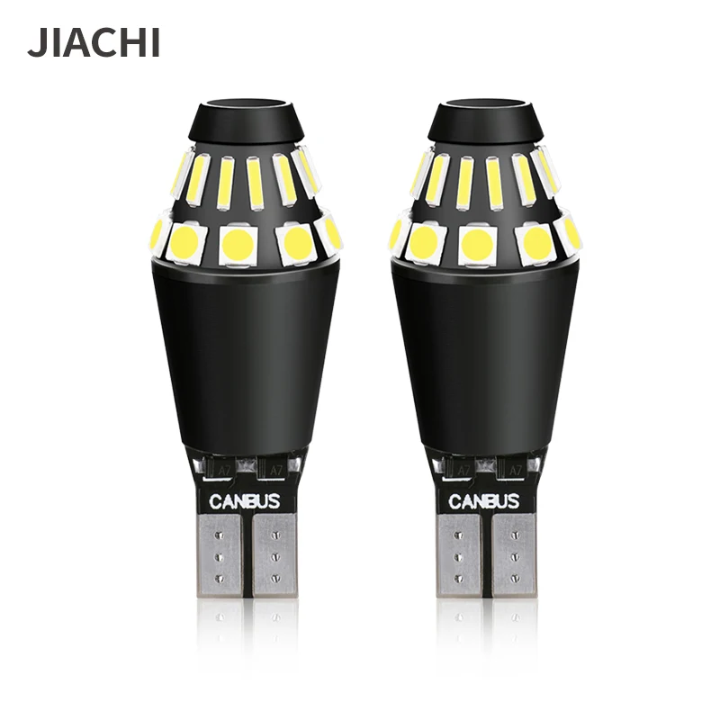 Jiachi 100PCS Wholesale 2000LM T15 T16 LED Bulb CANBUS No Error 4014+3030Chip 912 921 W16W LED Lamp 12V Car Backup Reverse Light