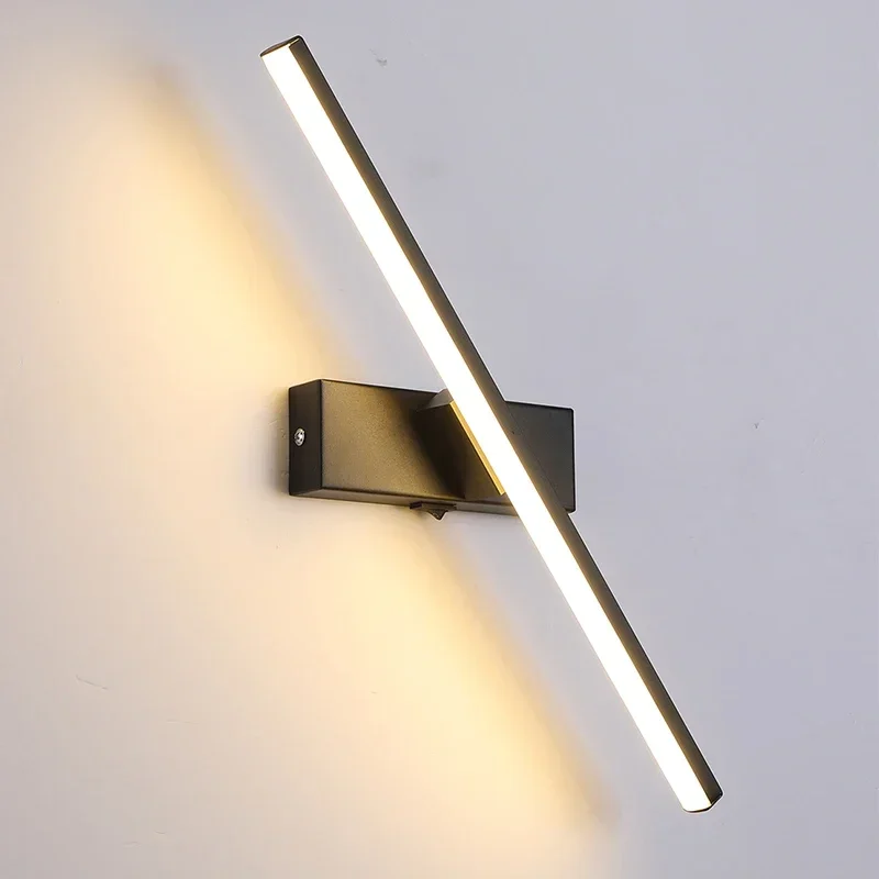 30/40/50cm lange Wand leuchte moderne LED 330 ° rotierende Wohnkultur Wohnzimmer Wand leuchte Schlafzimmer Nachttisch nordisch minimalist isch