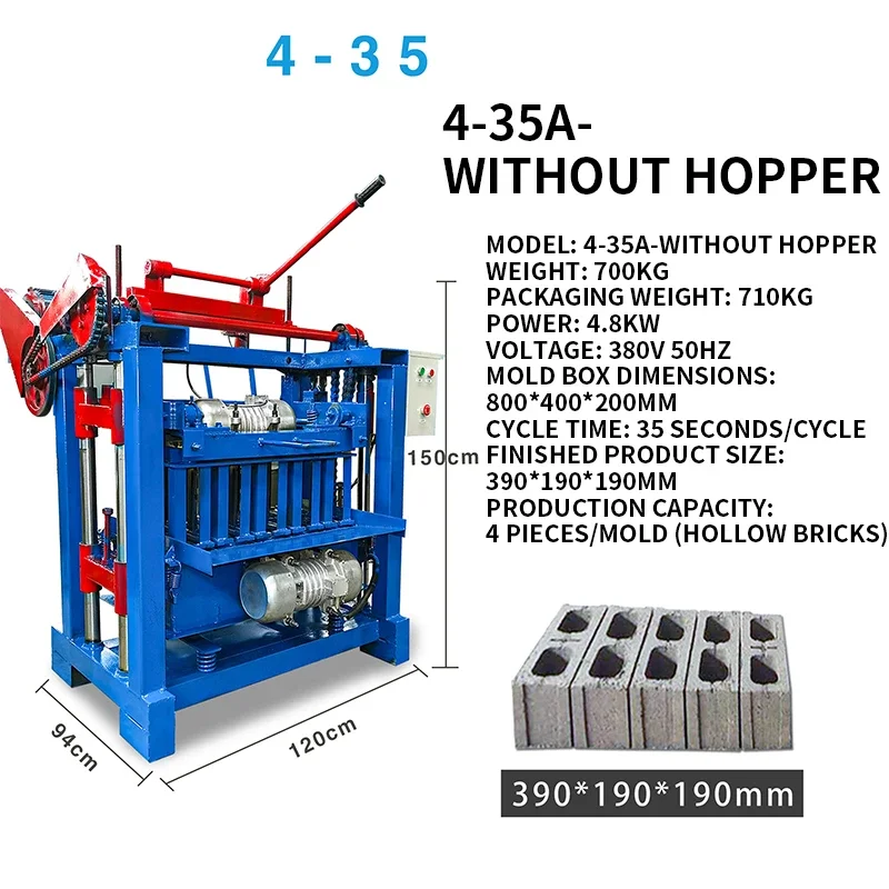 

Эффективная компактная машина для производства кирпича Многофункциональное оборудование для формования цементного кирпича Различное производство кирпича Настраиваемая