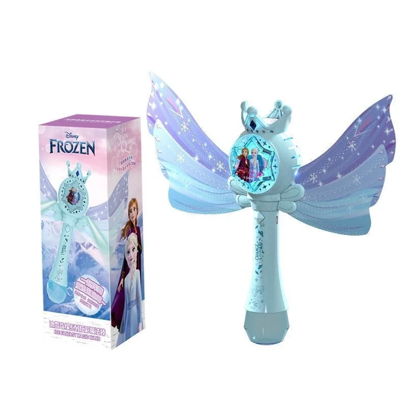 

Оригинальная детская игрушка-пузырьковая машинка Disney с мультяшными персонажами Русалочки и Белоснежки, с музыкой, игрушка из Шанхайского Диснейленда