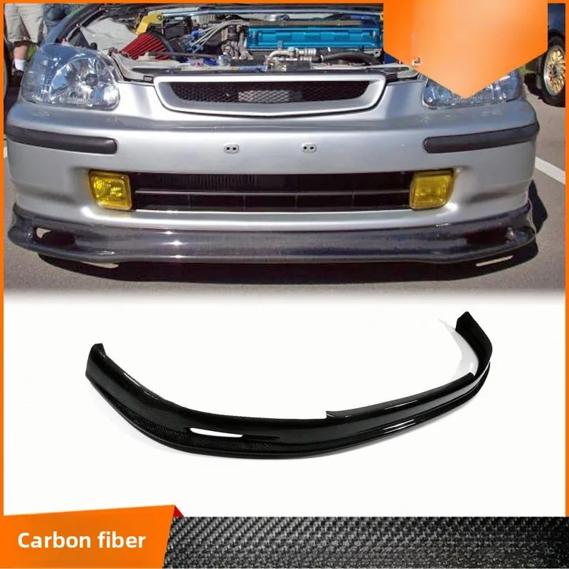 

Для Honda Civic EK6 96-00 года модели модифицированная передняя губа из углеродного волокна, передняя лопата, передний бампер, комплект нижней пластины, спойлер