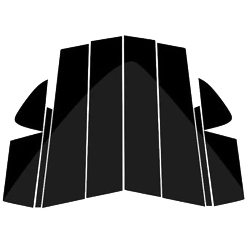 

10 шт. оконные столбы, отделочная крышка, молдинг для Mazda 6 Atenza 2014-2018, средняя Колонка BC, наклейка для MAZDA 6