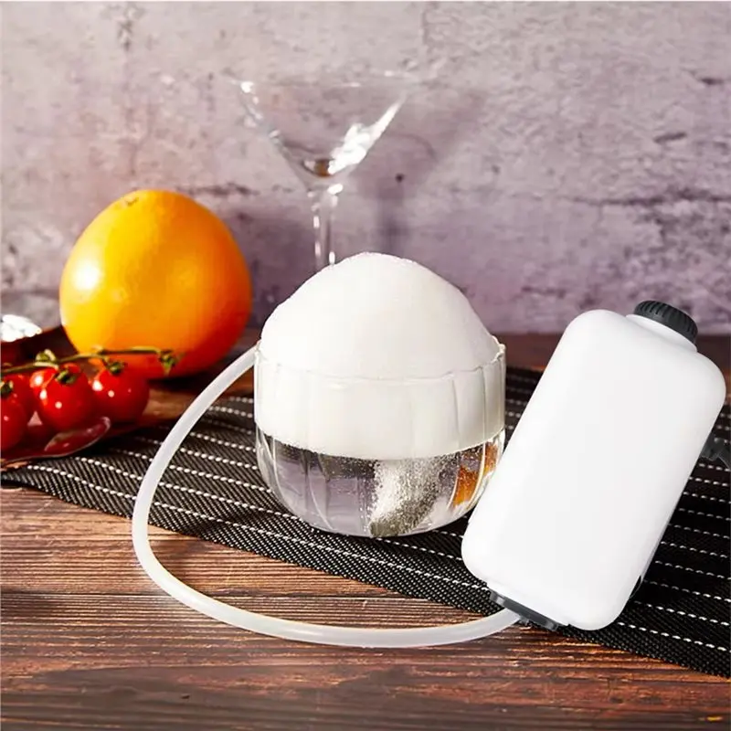 MOPHE-Food Foam Generator Portable For Drinks Bubble Machine For Drinks BBQ Cocktail US Plug Chef Cooking Tool Cuisine Foam Mach