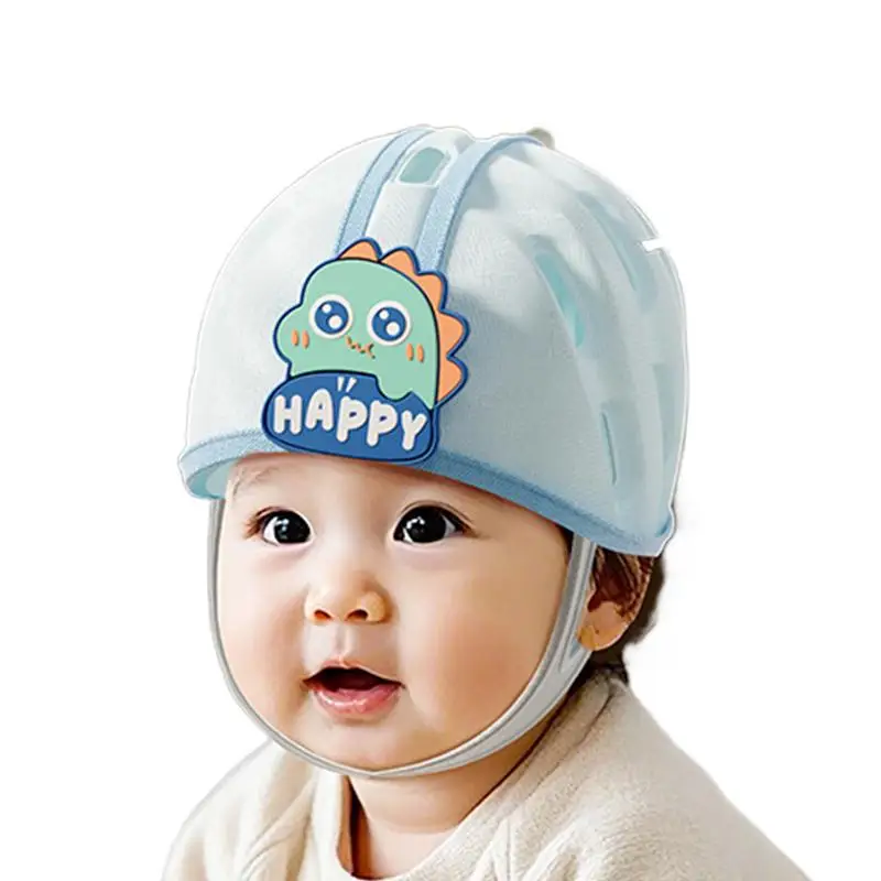 

Toddler Head Protector Breathable Baby Head Protector For Crawling Breathable Soft Safety Hat No Bumps Kids Headguard For Boys
