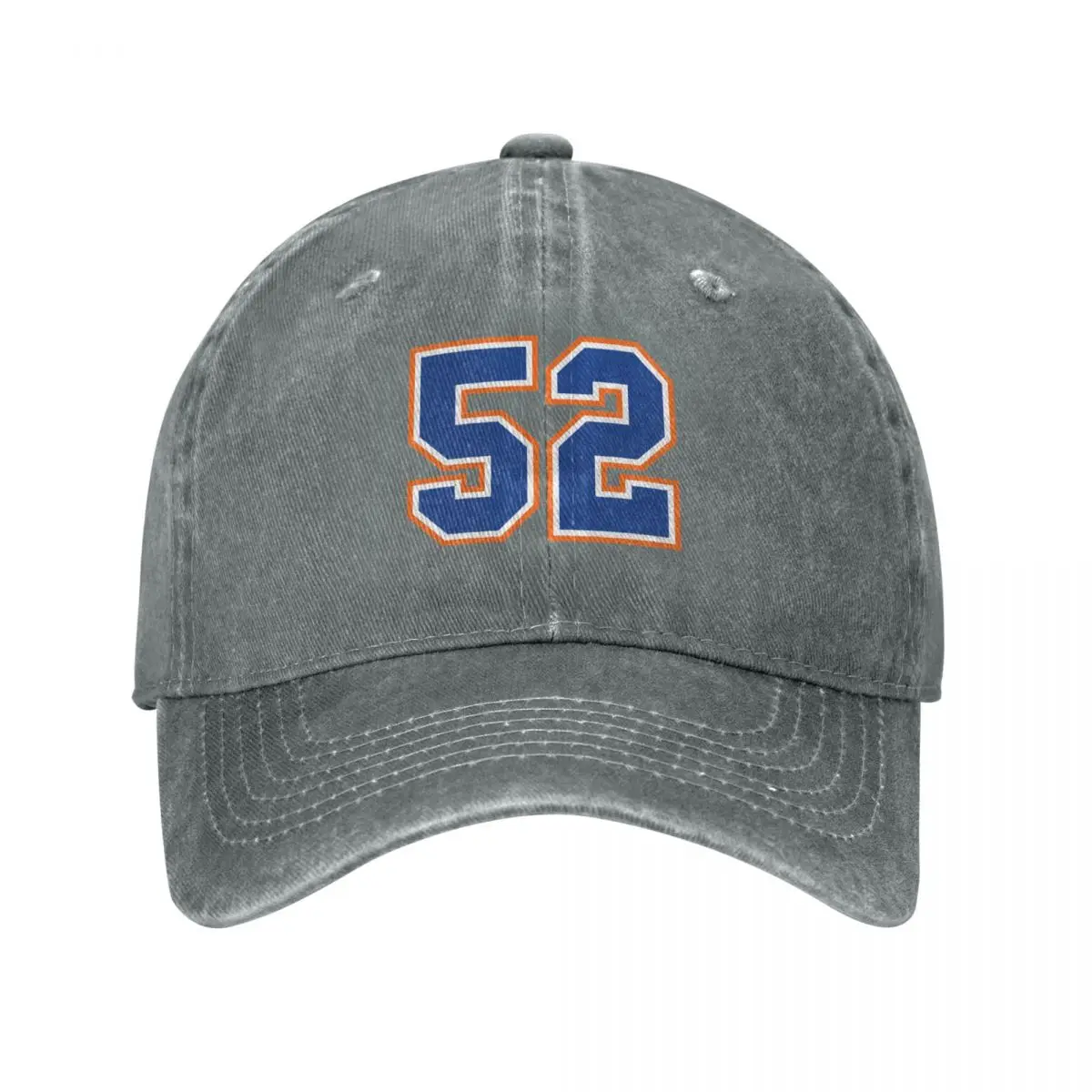 Fifty Two Jersey Number Sports 52 Baseball Cap foam party Hat Golf Wear Rave Hats Man Women's