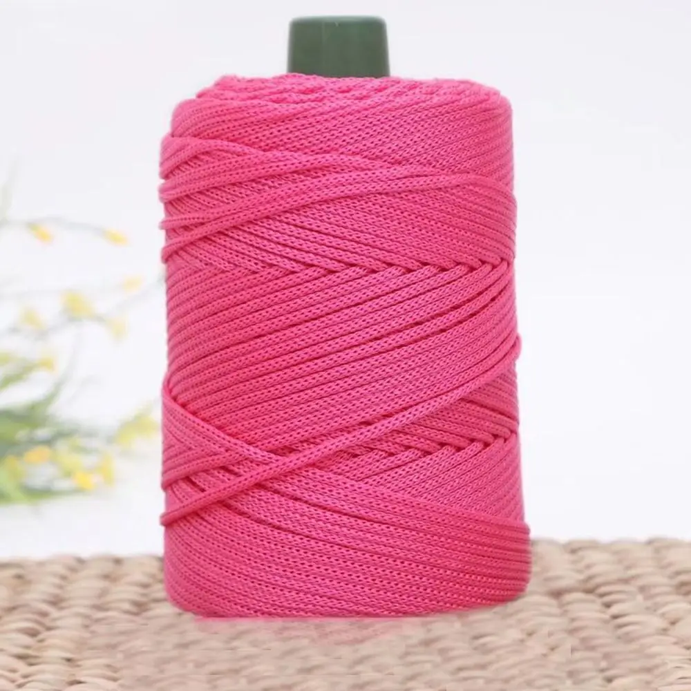 

Knitting Material Handmade Ice Rope Thread DIY Hook Cushion 3mm Crochet Yarn Hat Shoes Woven Beginners Hand Knitting Yarn