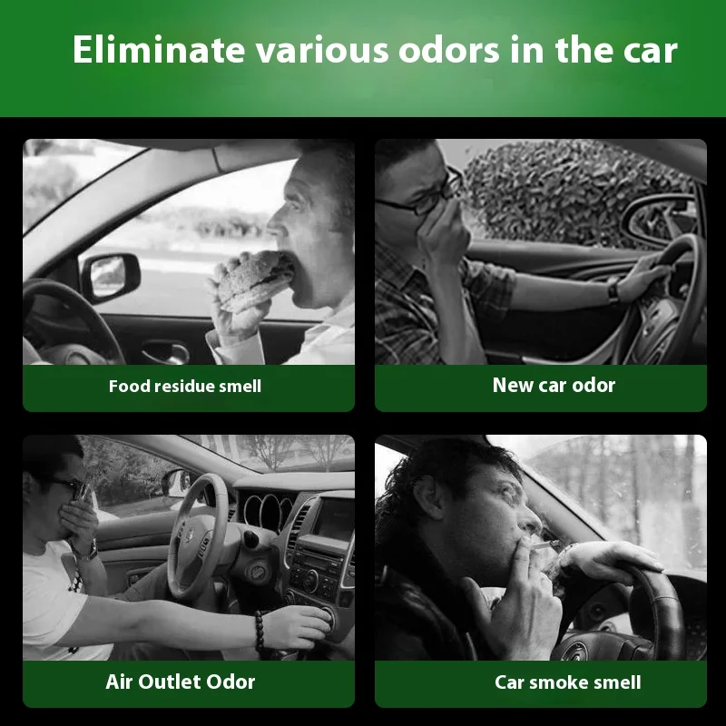 بخاخ احترافي لزيل رائحة السيارة - يدمير البكتيريا الرائحة بنسبة 99.9% - يزيل الدخان والغذاء ورائحة الحيوانات الأليفة - يدوم طويلاً #3