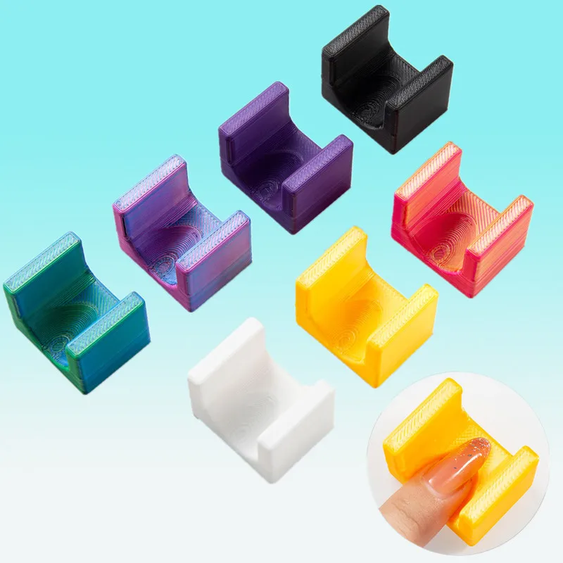 

Multiple Colors Nail Holder 5D Velvet Fixed Finger Rest Nail Art DIY Nail From Finger Rest Creative Nail Tools