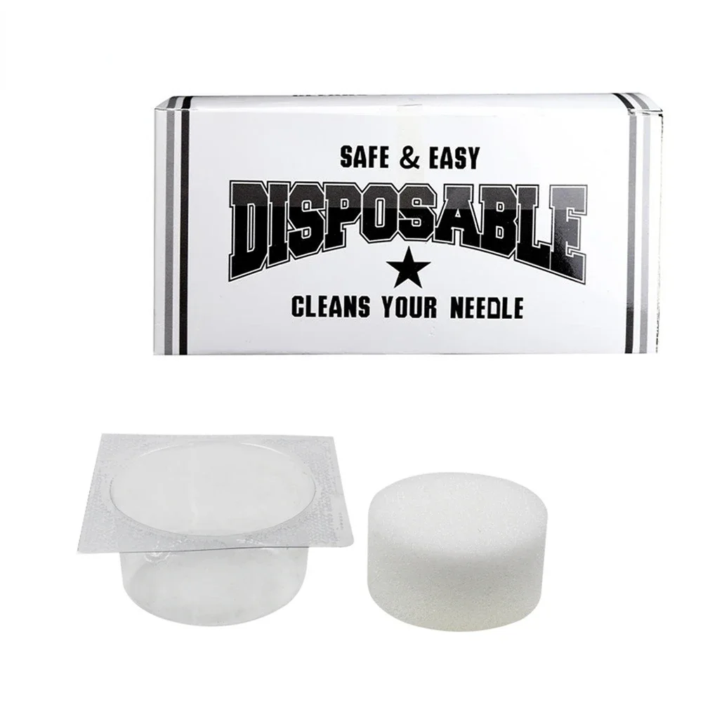 

18pcs Disposable Sterilize Tattoo Needle Dip Foam Cleaning Cup Sponge Dip Foam Tattoo Supplies Accesories