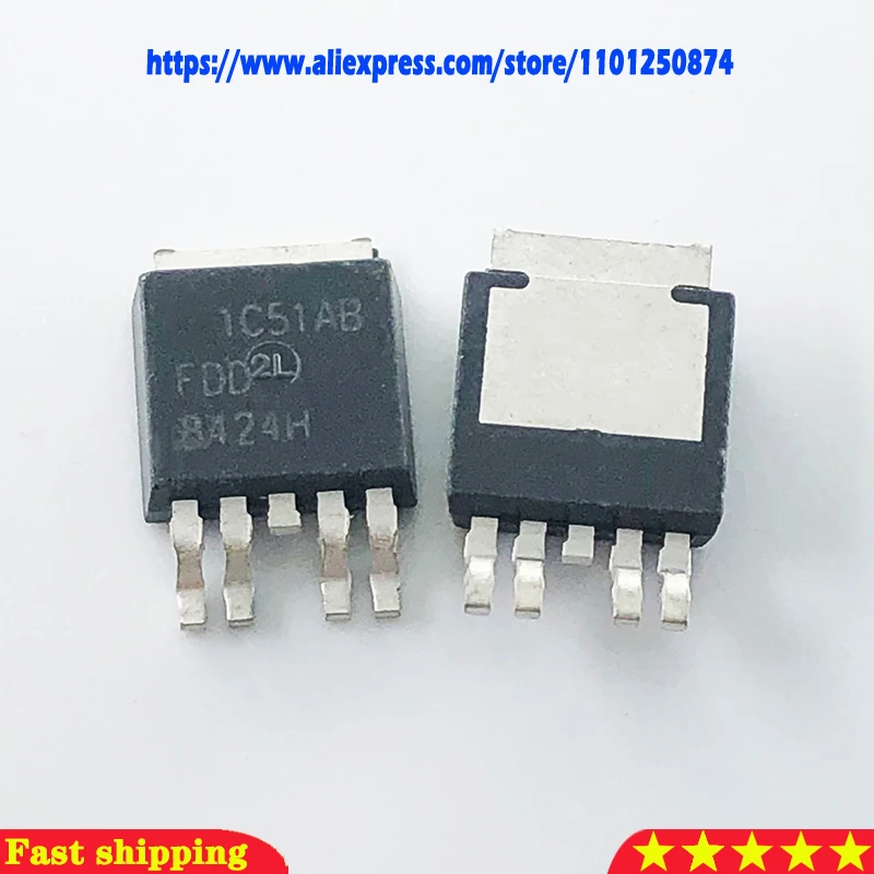 5pcs/lot FDD8424H FDD8424 DD8424 D8424 8424 8424 TO252-4L In Stock