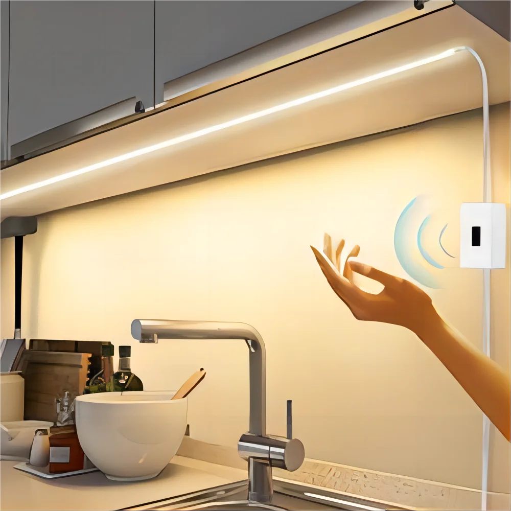 Smart Hand Scan Sensor 2835 Low Voltage Fill Light Strip USB Self-adhesive Ambient Light LED Light Strip 5V Light Strip