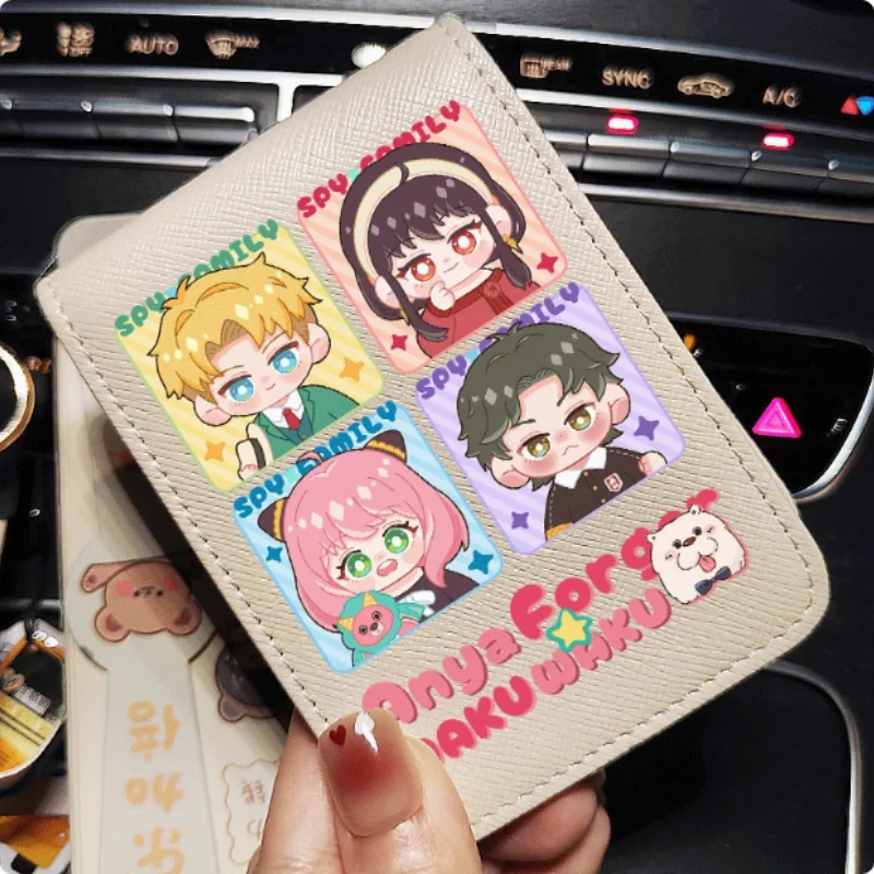 Anime Spy Family Anya Forger Cartoon Fashion Wallets PU Purse Card Holder Money Bag Gift B1944 Cosplay