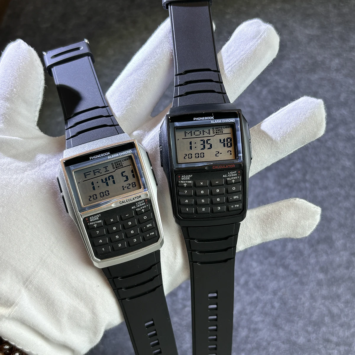 Men's Top Luxury Set Military LED Digital Watch Multifunction Calculator Watch Computer Style