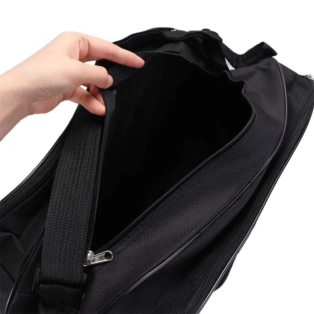 Large Capacity Roller Skates Bag Storage Bag Oxford Cloth Skating Shoes Bag 3 Layers Breathable Ice Skating Pouch Inline Skates