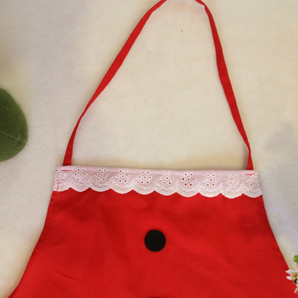 

2Pcs Kids Christmas Aprons Childrens Decorative Cooking Baking Holiday Kitchen Soft Smooth Easy Clean Childrens Aprons